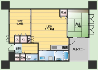 【間取り】 | アビタシオンさくら