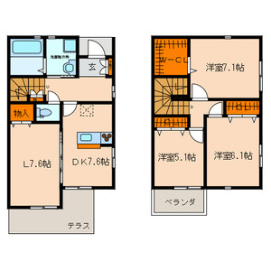 【間取り】 | パルテール