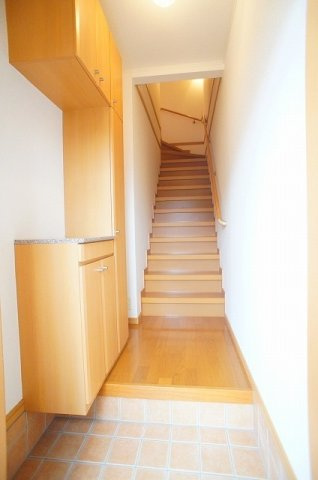 シンプルで使いやすい玄関です
