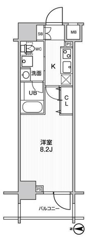 【間取り】 | ステージグランデ錦糸町Ⅱ