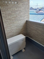 お洗濯にも便利なバルコニー付き