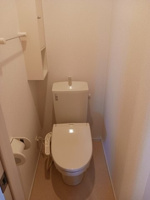 トイレもきれいです