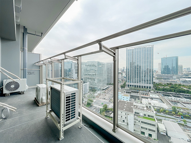 ロイヤルパークス品川のバルコニー|※写真は同タイプ住戸です。