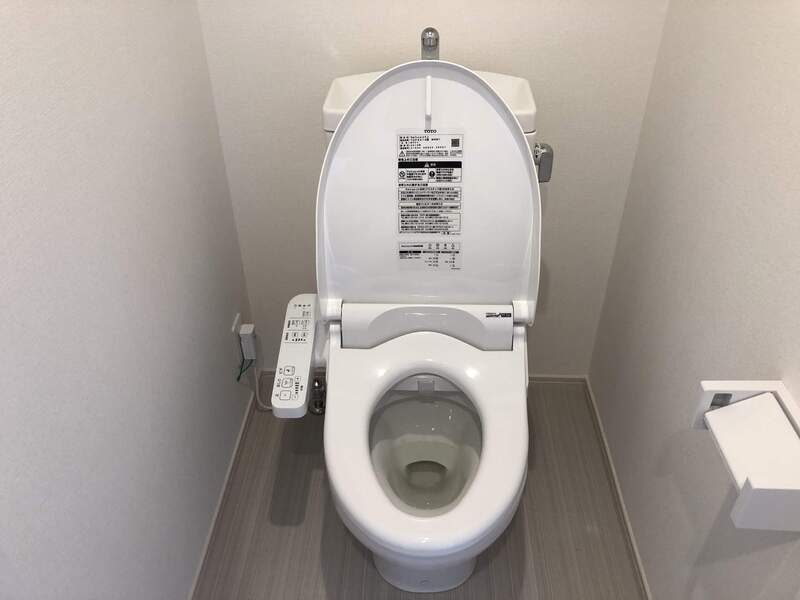 トイレもきれいです