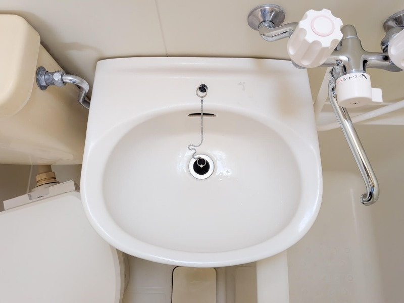 コンパクトで使いやすい洗面所