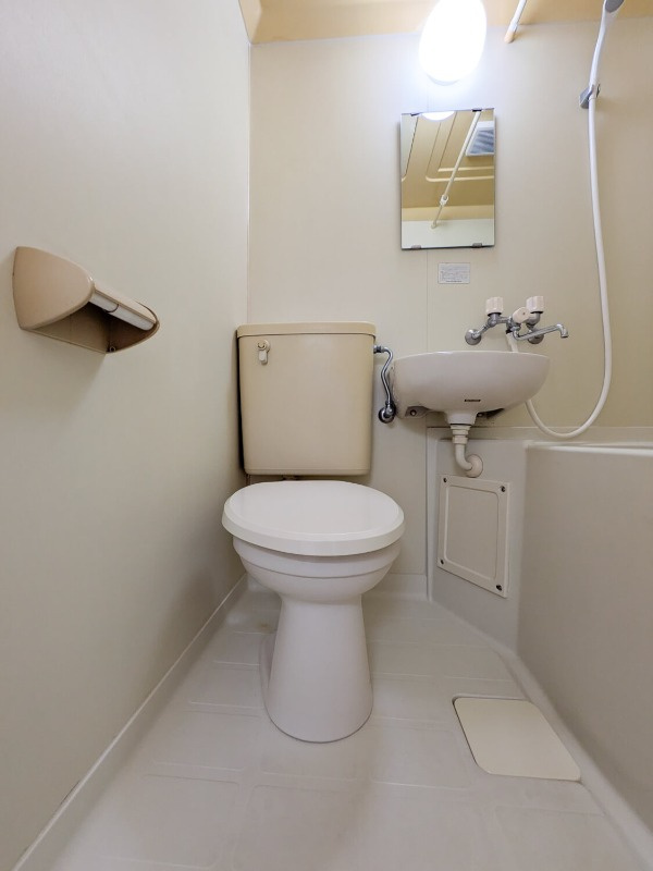 トイレもきれいです