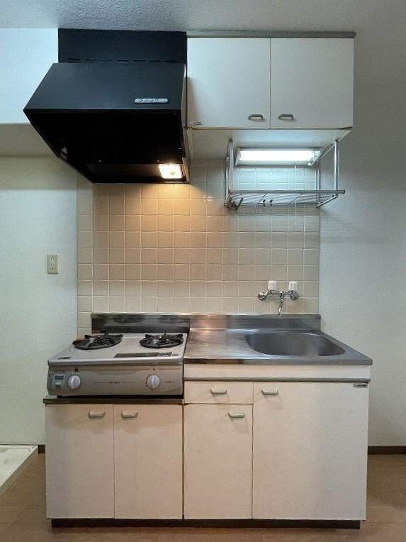 コンパクトなキッチンで掃除もラクラク