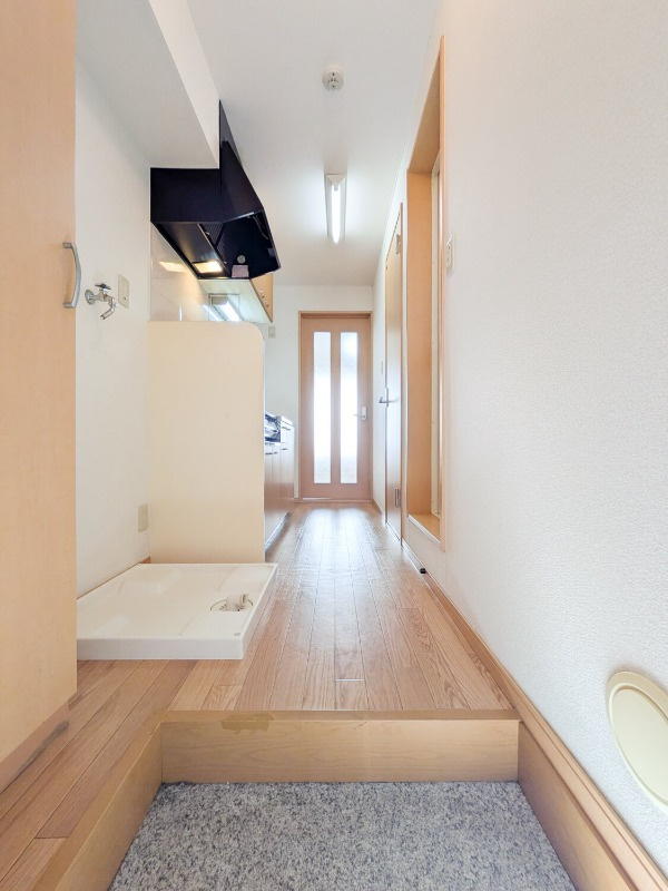 シンプルで使いやすい玄関です