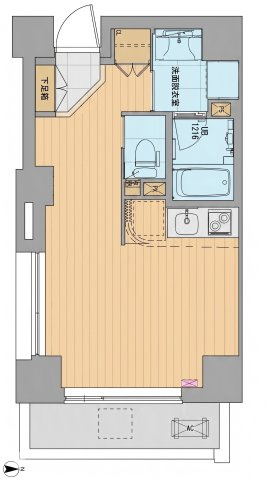 パークヒルズ赤坂の間取り