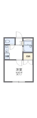 レオパレスＮＩＳＨＩＳＵＮＡの間取り