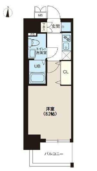 レオーネ南千住Ⅲの間取り