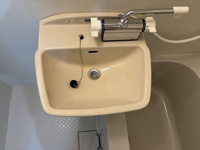 コンパクトで使いやすい洗面所