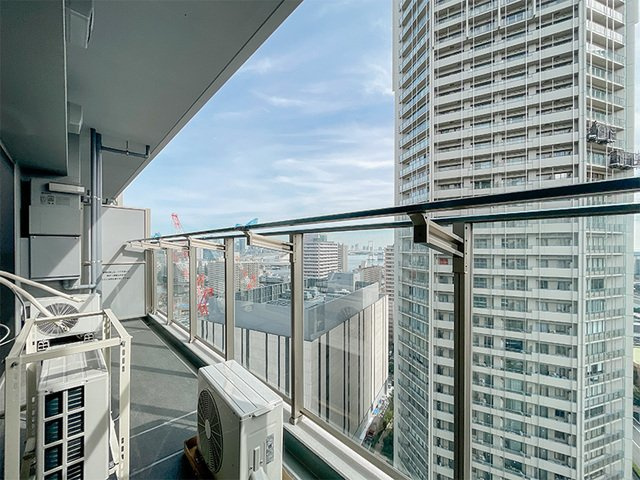 ロイヤルパークス品川のバルコニー|※写真は同タイプ住戸です。