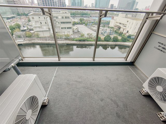 ロイヤルパークス品川のバルコニー|※写真は同タイプ住戸です。