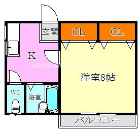 さざなみハイツの間取り