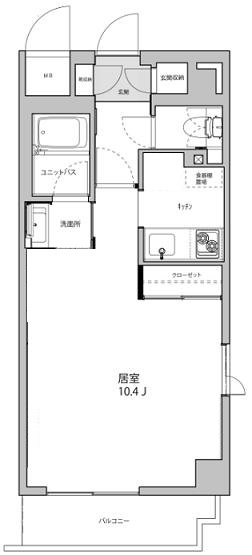 プライムアーバン麻布十番の間取り
