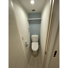 ゆったりとした空間のトイレです