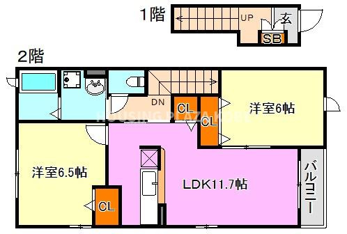 ネーベルベルク壱番館の間取り
