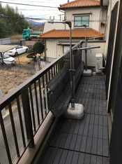 バルコニーがあります