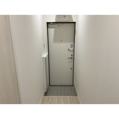 シンプルで使いやすい玄関です