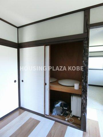 妙法寺字津江田貸家の収納