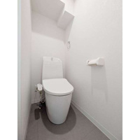コンパクトで使いやすいトイレです