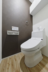 ゆったりとした空間のトイレです