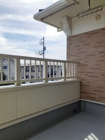広々としたバルコニーです