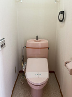 ゆったりとした空間のトイレです