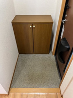シンプルで使いやすい玄関です
