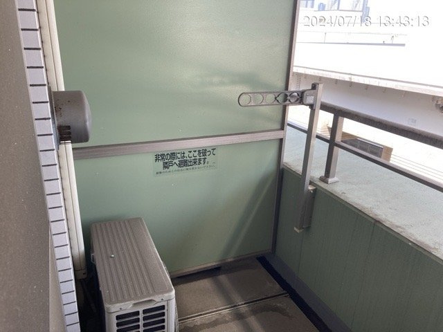 エスコート芝浦ＥＡＳＴのバルコニー