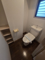 ゆったりとした空間のトイレです