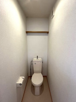 シンプルで使いやすいトイレです