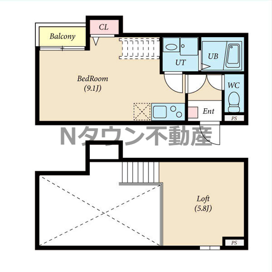 【間取り】 | Patina平安通(パティーナヘイアンドオリ) | 間取りです。