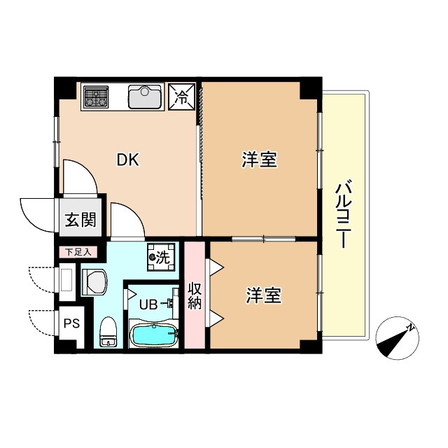 コンドミニアム亀有の間取り