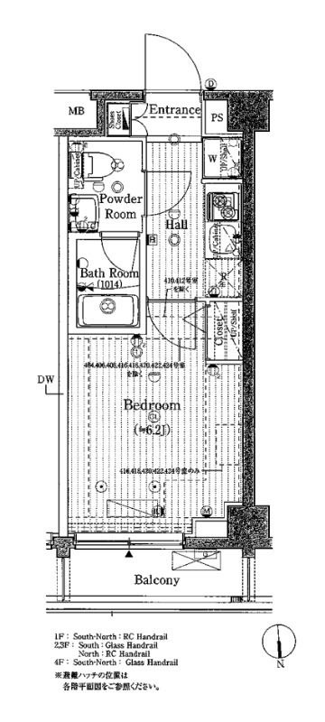 プレール・ドゥーク元住吉の間取り