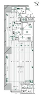 【間取り】 | デュオ・スカーラ兜町