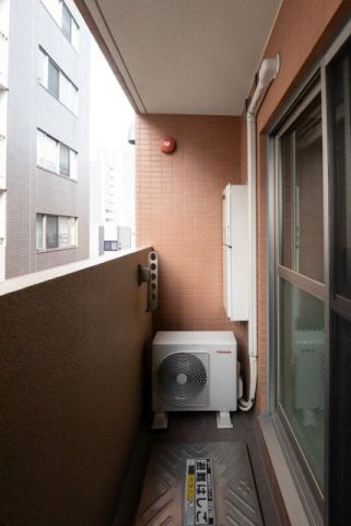 スカイコート銀座東第２のバルコニー