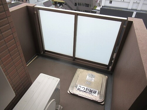 スタジオスクエア住吉のバルコニー|バルコニー
