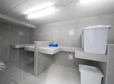 【その他共用部分】 | クレストヒル桃ヶ丘 | 敷地内ゴミ置き場。
