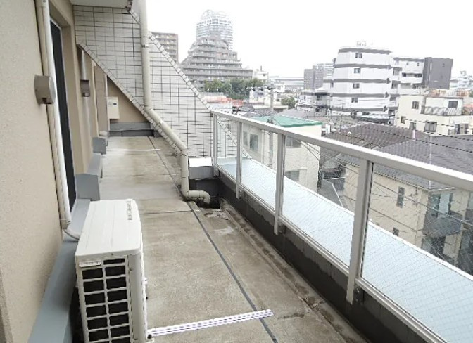 パークアクシス板橋のバルコニー