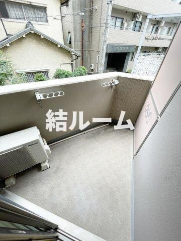板橋区宮本町の賃貸マンションのバルコニー