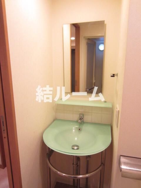 板橋区宮本町の賃貸マンションの洗面所