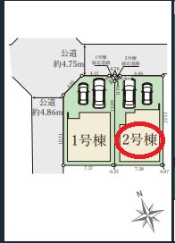 【区画図】 | Terrechez神戸市北区鈴蘭台北町２期 | 区画図