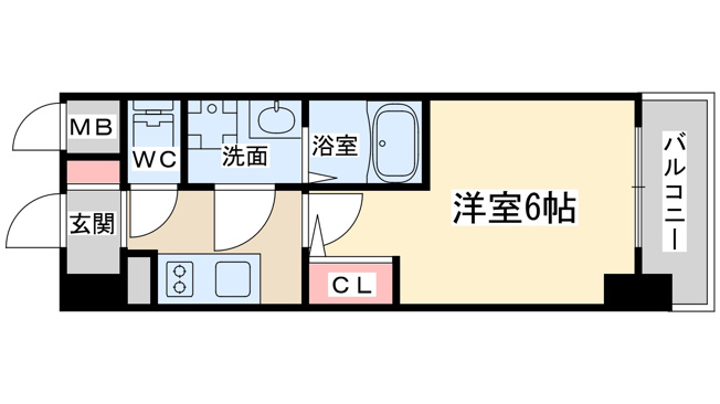 【間取り】 | エスリードレジデンス梅田マークス