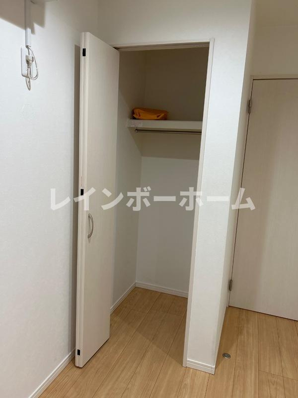 エシエル 仲介手数料（賃料の1.10ヵ月）の50％OFF対象物件！の収納|こまごまとしたものを収納できそうですね