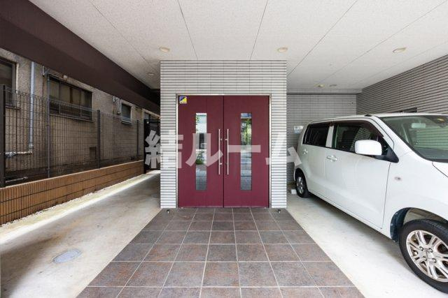 練馬区豊玉北４丁目の賃貸マンションのエントランス