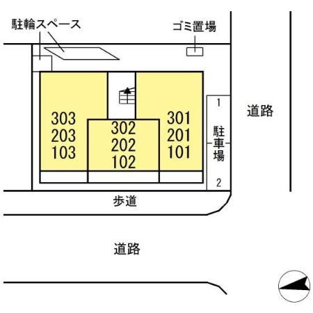 シャルムの区画図