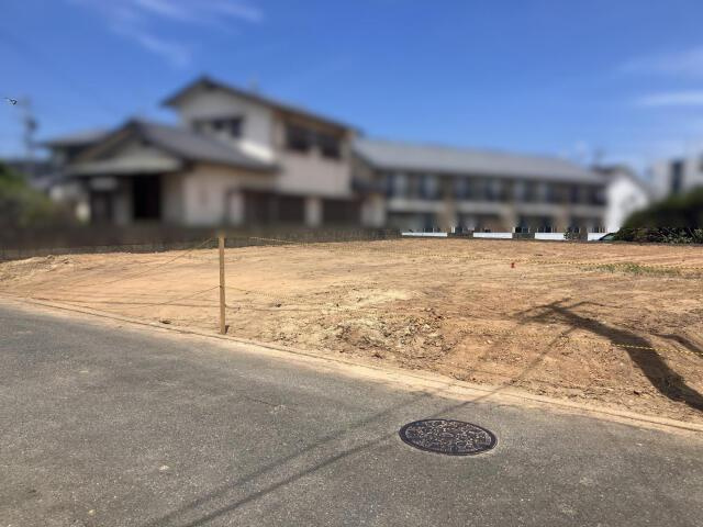 の新築一戸建の前面道路含む現地写真|現地写真
