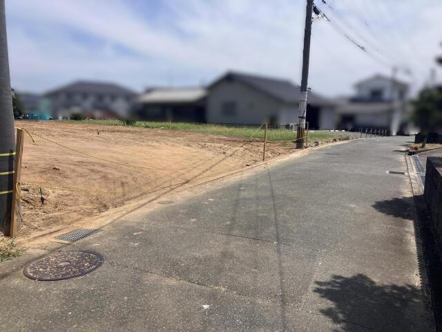 の新築一戸建の前面道路含む現地写真|現地写真